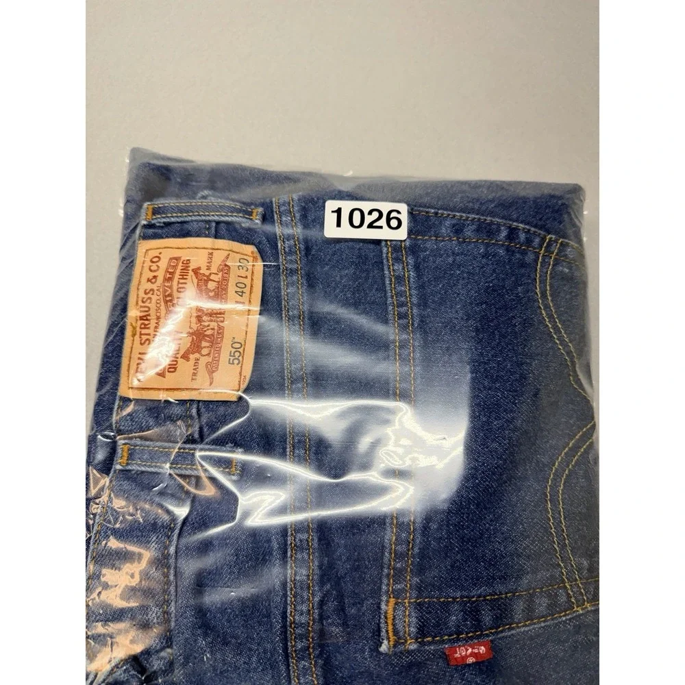 Levi's 550 Men's Relaxed Fit Jeans Blue - Size W40 X‎ L30